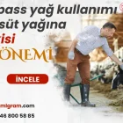 Bypass yağ kullanımı ve süt yağına etkisi