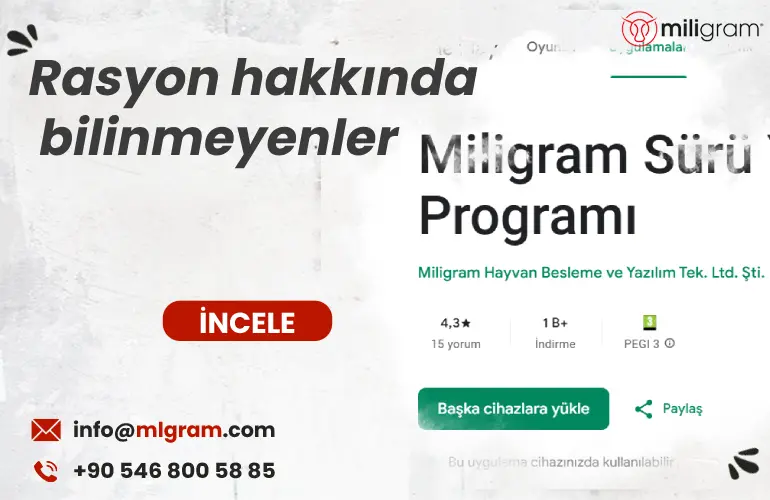 Rasyon hakkında bilinmeyenler