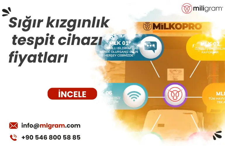 Sığır kızgınlık tespit cihazı fiyatları