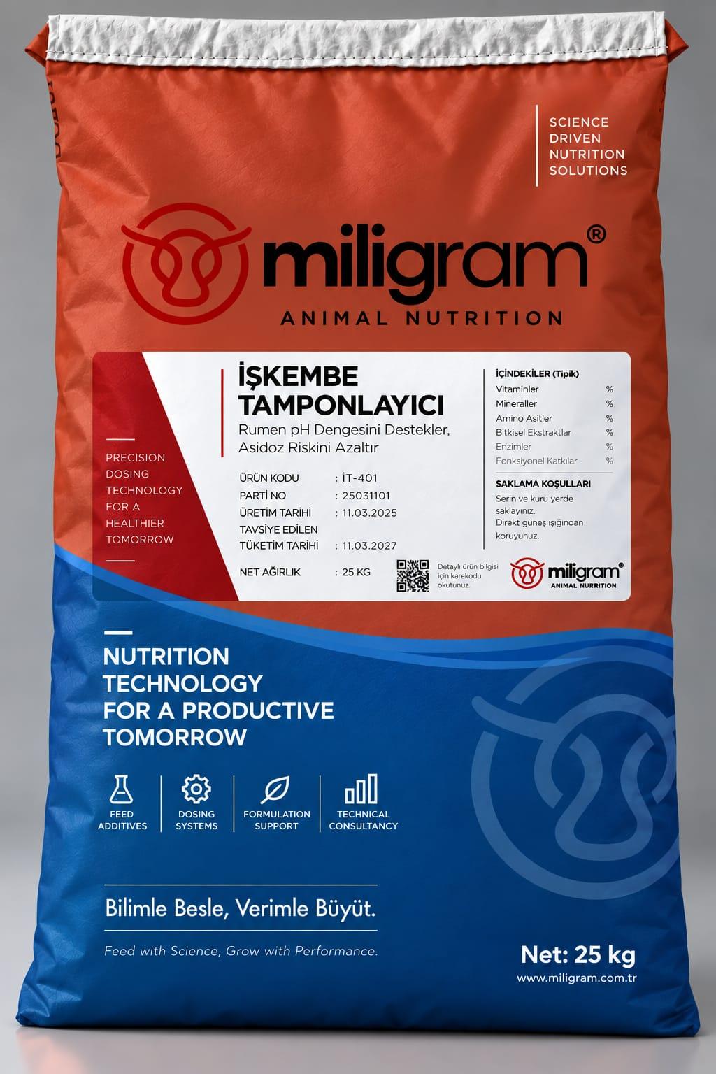 Miligram İşkembe Tamponlayıcı Premiks