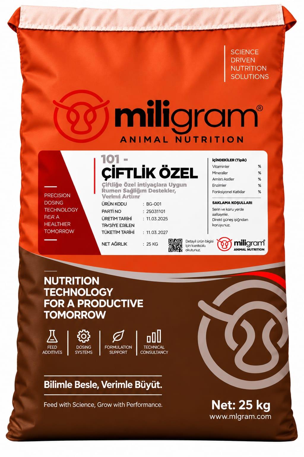 Miligram Çiftlik Özel Premiks